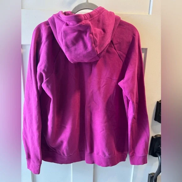 Nike women’s  Magenta Hoodie - Picture 2 of 4